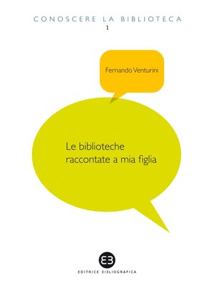 cover image of Biblioteche raccontate a mia figlia